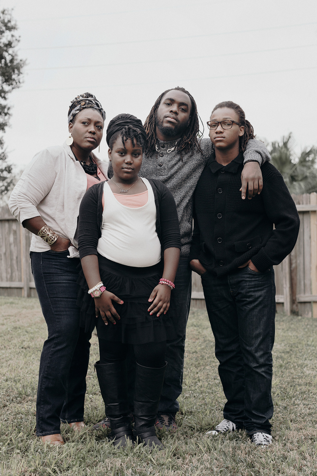 The Simmons family of Texas photographed by editorial photographer, Todd Spoth, at their Sugarland, Texas home.