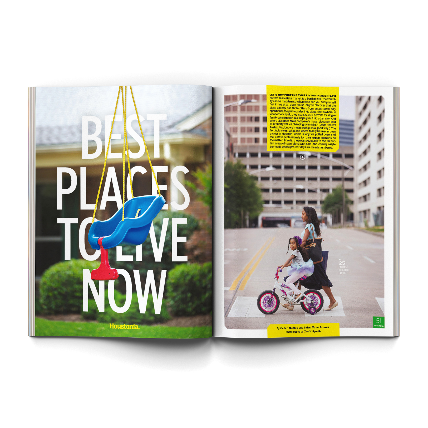 Best neighborhoods to live in Houston, photographed by Todd Spoth.